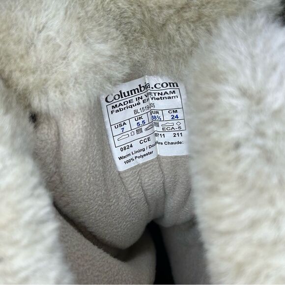 Columbia Sierra Summette brown insulated winter snow boots women’s shoe size 7 - Picture 10 of 10